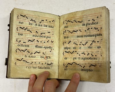 Lot 338 - Illuminated manuscript. An illuminated missal on vellum, probably Spanish, 16th century