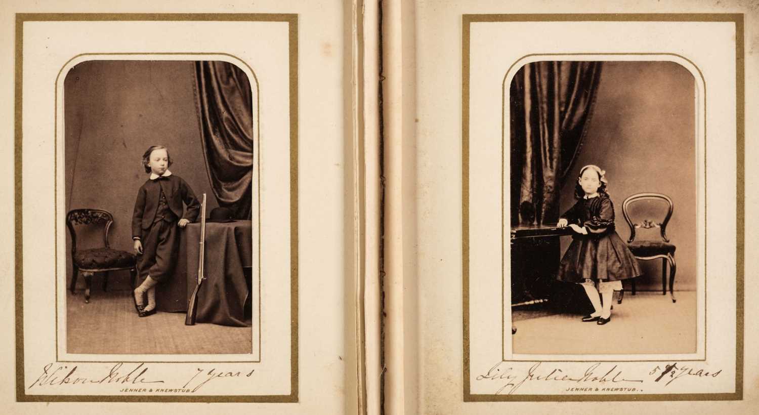 Lot 21 - Cartes de Visite. 17 Victorian albums, circa 1860s/1880s