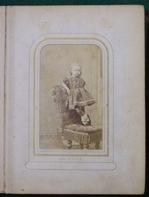 Lot 21 - Cartes de Visite. 17 Victorian albums, circa 1860s/1880s