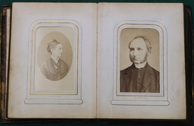 Lot 21 - Cartes de Visite. 17 Victorian albums, circa 1860s/1880s