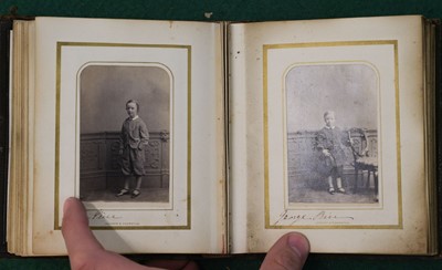Lot 21 - Cartes de Visite. 17 Victorian albums, circa 1860s/1880s