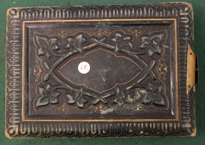 Lot 21 - Cartes de Visite. 17 Victorian albums, circa 1860s/1880s