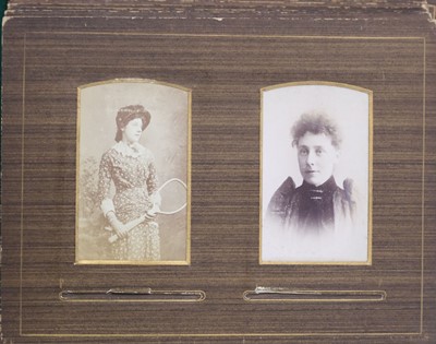 Lot 21 - Cartes de Visite. 17 Victorian albums, circa 1860s/1880s