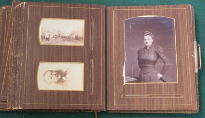 Lot 21 - Cartes de Visite. 17 Victorian albums, circa 1860s/1880s