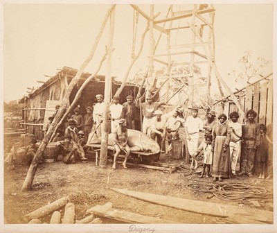 Lot 4 - Australia. An album of photographs of Australia and Tasmania