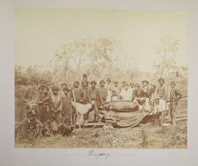 Lot 4 - Australia. An album of photographs of Australia and Tasmania