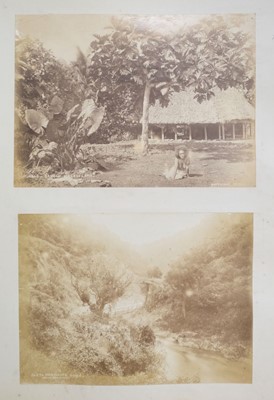 Lot 4 - Australia. An album of photographs of Australia and Tasmania
