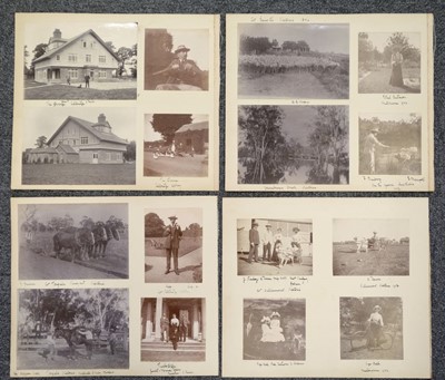Lot 4 - Australia. An album of photographs of Australia and Tasmania