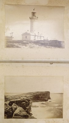 Lot 4 - Australia. An album of photographs of Australia and Tasmania