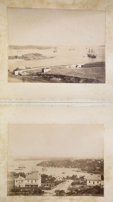 Lot 4 - Australia. An album of photographs of Australia and Tasmania