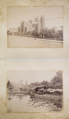 Lot 4 - Australia. An album of photographs of Australia and Tasmania