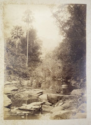 Lot 4 - Australia. An album of photographs of Australia and Tasmania