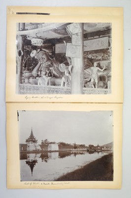 Lot 10 - Burma. An album of photographs of Burmese people and scenes