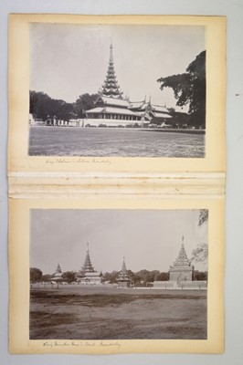 Lot 10 - Burma. An album of photographs of Burmese people and scenes
