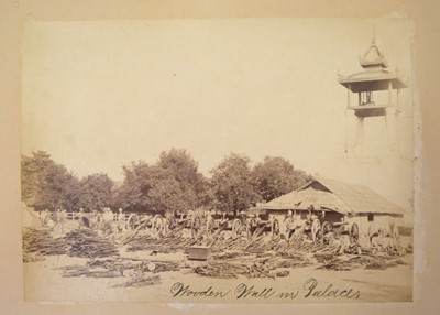 Lot 10 - Burma. An album of photographs of Burmese people and scenes