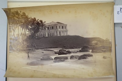 Lot 10 - Burma. An album of photographs of Burmese people and scenes