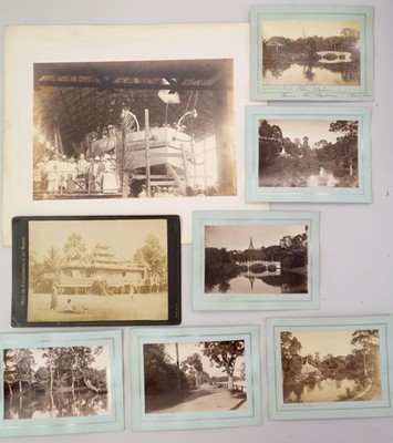 Lot 10 - Burma. An album of photographs of Burmese people and scenes