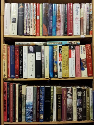 Lot 223 - Biography. A large collection of modern literary biographies, history & literature