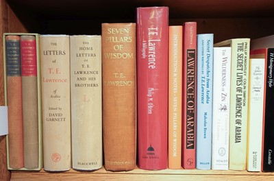 Lot 186 - Lawrence (T. E.). to his biographer Liddell Hart, to his biographer Robert Graves, 2 volumes, 1938
