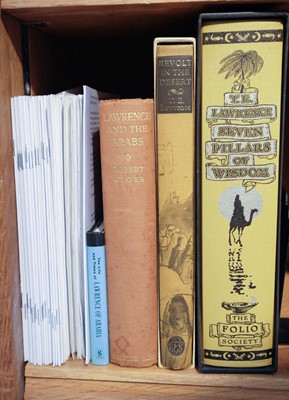 Lot 186 - Lawrence (T. E.). to his biographer Liddell Hart, to his biographer Robert Graves, 2 volumes, 1938