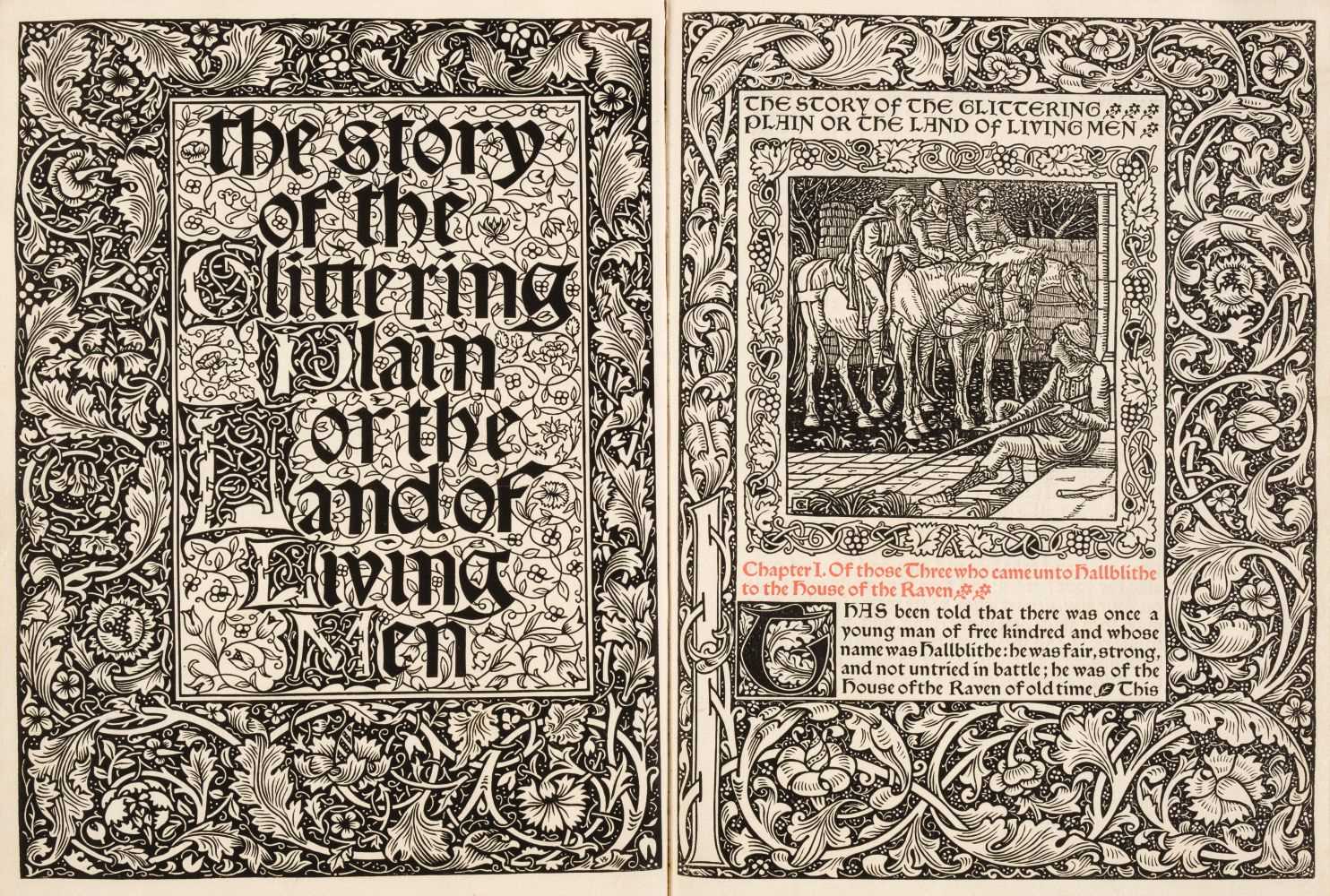 Lot 648 - Kelmscott Press. The Story of the Glittering Plain, 1894