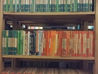 Lot 237 - Paperbacks. A collection of approximately 360 volumes of Penguin, Pan & other crime & adventure fiction
