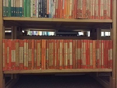 Lot 237 - Paperbacks. A collection of approximately 360 volumes of Penguin, Pan & other crime & adventure fiction