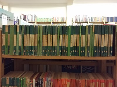 Lot 237 - Paperbacks. A collection of approximately 360 volumes of Penguin, Pan & other crime & adventure fiction
