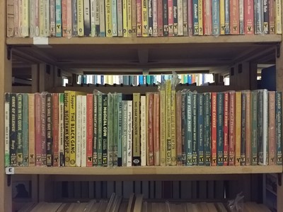 Lot 237 - Paperbacks. A collection of approximately 360 volumes of Penguin, Pan & other crime & adventure fiction
