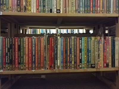 Lot 237 - Paperbacks. A collection of approximately 360 volumes of Penguin, Pan & other crime & adventure fiction