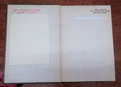 Lot 37 - Negi (T. Jadh Singh Bagli). Himalayan Travels, 1st edition, Calcutta, 1920