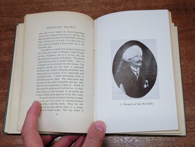 Lot 37 - Negi (T. Jadh Singh Bagli). Himalayan Travels, 1st edition, Calcutta, 1920