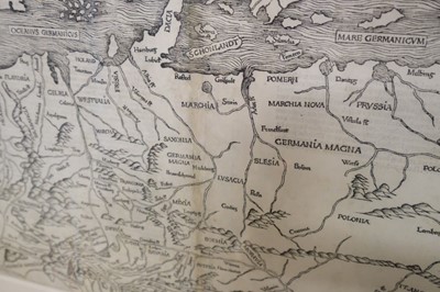Lot 282 - Europe. Schedel (Hartmann) Untitled map of Northern & Central Europe [1493]