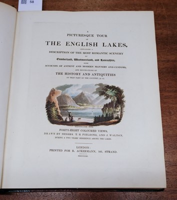 Lot 58 - Fielding (T.H. & J. Walton). A Picturesque Tour of the English Lakes, 1821