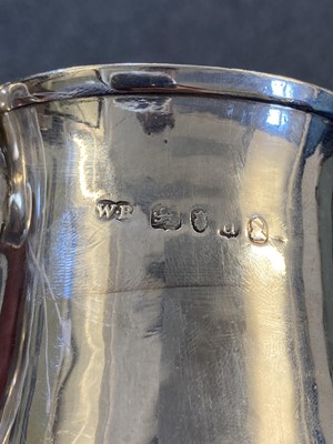 Lot 31 - Tankard. George II silver tankard by William Bateman I, London, 1779