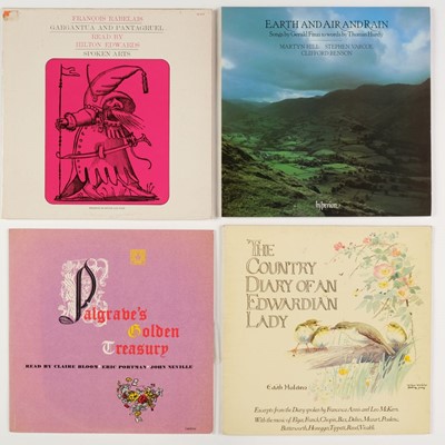 Lot 302 - Spoken Word. Collection of approximately 50 poetry records and other spoken word recordings