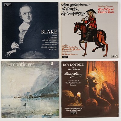 Lot 302 - Spoken Word. Collection of approximately 50 poetry records and other spoken word recordings