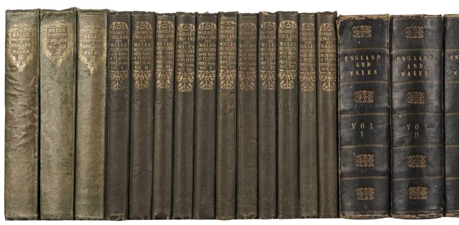 Lot 50 - Bell (James). A New and Comprehensive Gazetteer of England and Wales, & others