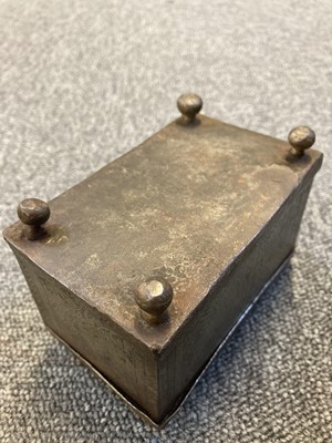 Lot 47 - Casket. German Nuremberg casket, probably 17th century