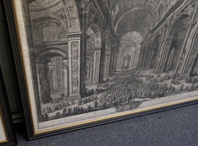 Lot 317 - Vasi (Giuseppe, 1710-1782). Two etchings, 1775 & 1778