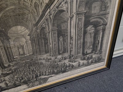 Lot 317 - Vasi (Giuseppe, 1710-1782). Two etchings, 1775 & 1778