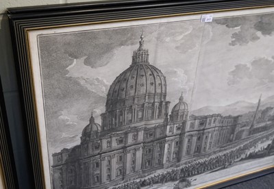 Lot 317 - Vasi (Giuseppe, 1710-1782). Two etchings, 1775 & 1778