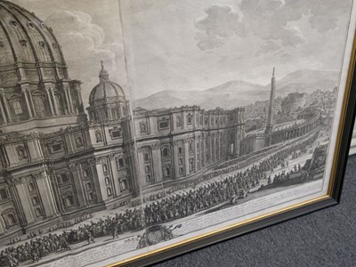 Lot 317 - Vasi (Giuseppe, 1710-1782). Two etchings, 1775 & 1778