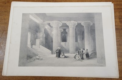 Lot 244 - Roberts (David). A collection of eleven views in Egypt & Nubia, F. G. Moon, 1846 - 47