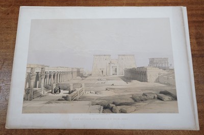 Lot 244 - Roberts (David). A collection of eleven views in Egypt & Nubia, F. G. Moon, 1846 - 47