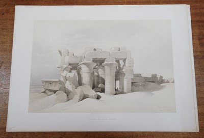 Lot 244 - Roberts (David). A collection of eleven views in Egypt & Nubia, F. G. Moon, 1846 - 47