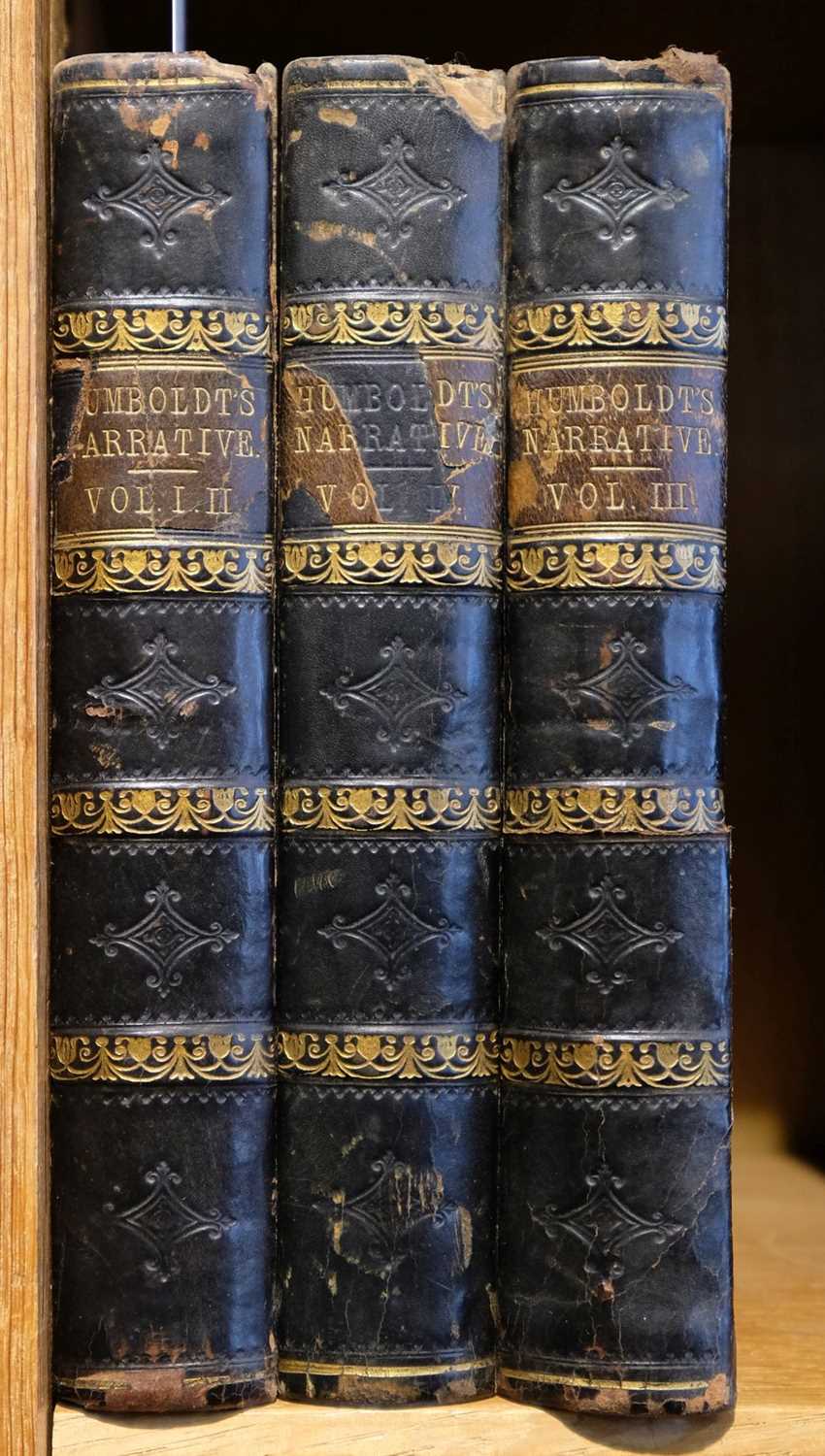 Lot 28 - Humboldt (Alexander de & Bonpland, Aime). Personal Narrative of Travels to the Equinoctial Regions