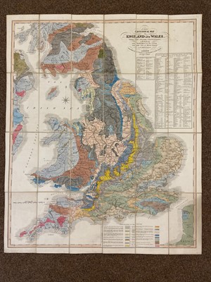 Lot 141 - England & Wales. Smith (William), A New Geological Map of England & Wales..., circa 1845