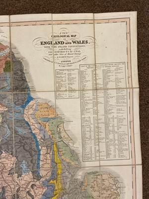 Lot 141 - England & Wales. Smith (William), A New Geological Map of England & Wales..., circa 1845