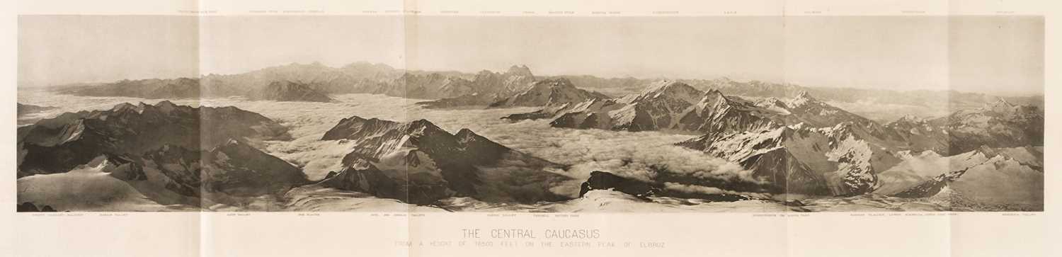 Lot 21 - Freshfield (Douglas). The Exploration of the Caucasus, 1st edition, 2 volumes, Edward Arnold, 1896